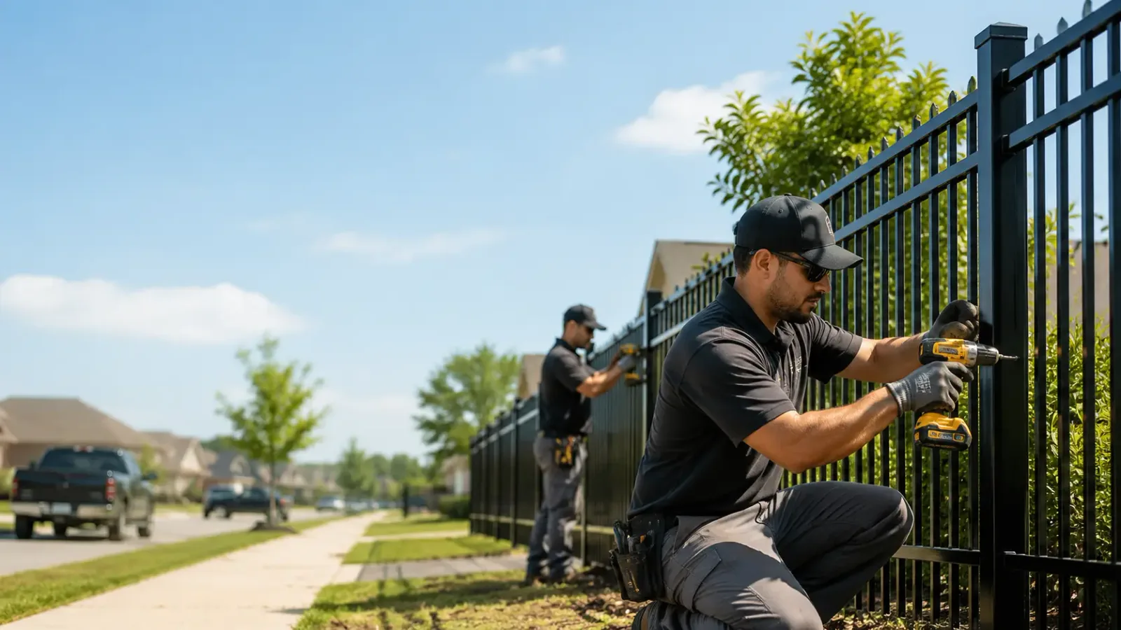 Metal Fence Installation in Flatwoods, WV
